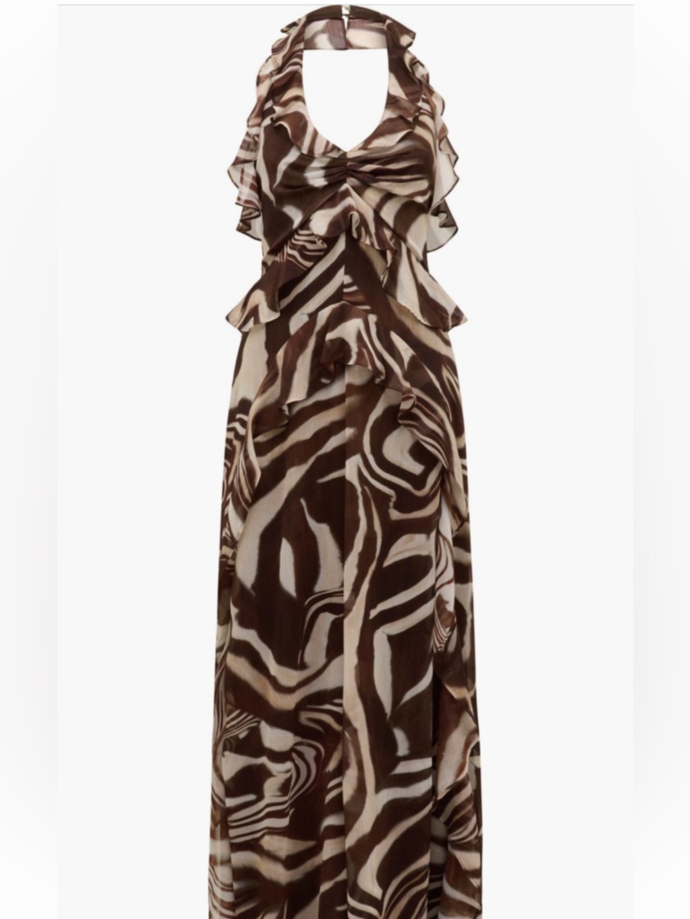 Ever New - Etta ruffle halter dress